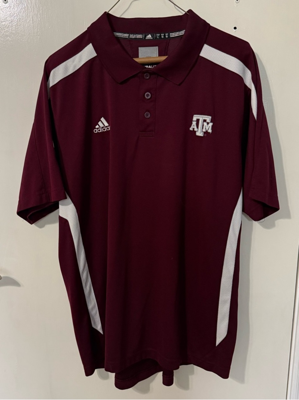 adidas Texas A&M Polo